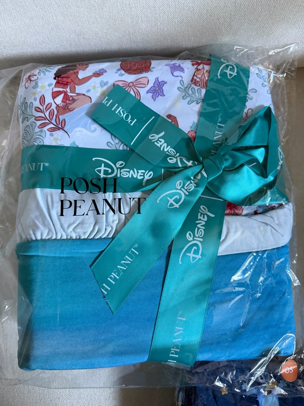 Moana and Pua - Ruffled Luxe Patoo Blanket - Posh Peanut - Disney